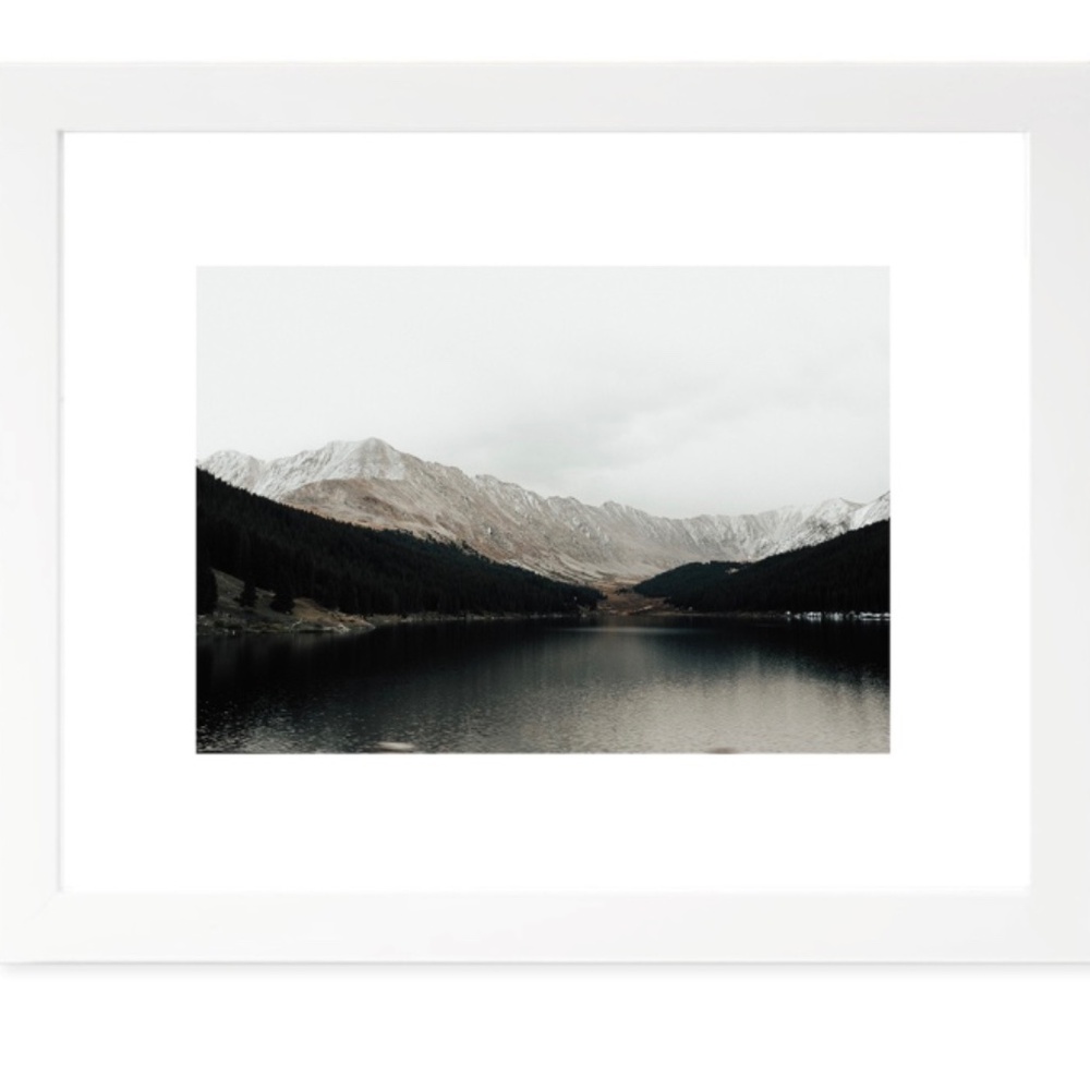 Mountain Lake Art Print